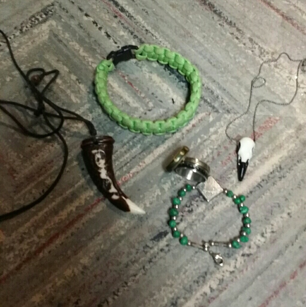 Random mens jewelry